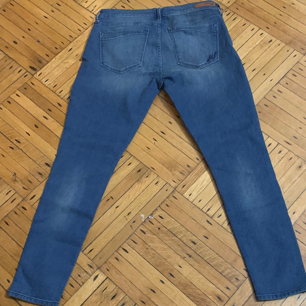 Express Women's Blue Leggings - Picture 8 of 8